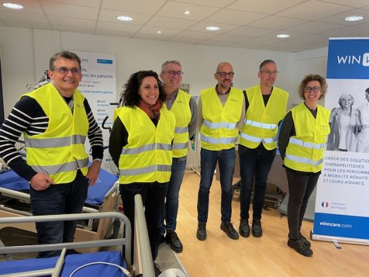 Visite de l'usine Winncare Médicatlantic